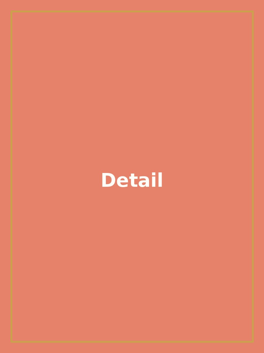 Serene Coral Cotton Saree #68 — view 3
